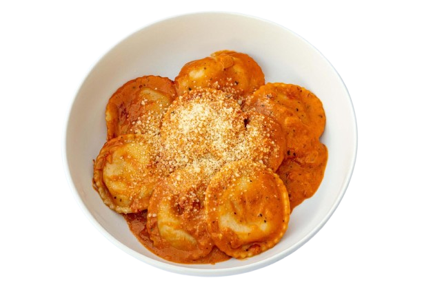 Sweet potato ravioli 